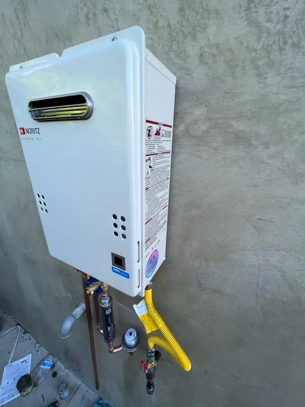 Tankless water heater installation for West Ocean City homes